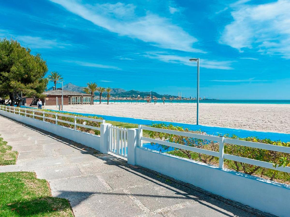 Apartment Oiza Sand Castle 24 At Alcudia Beach, Wifi And Aircon Buitenkant foto