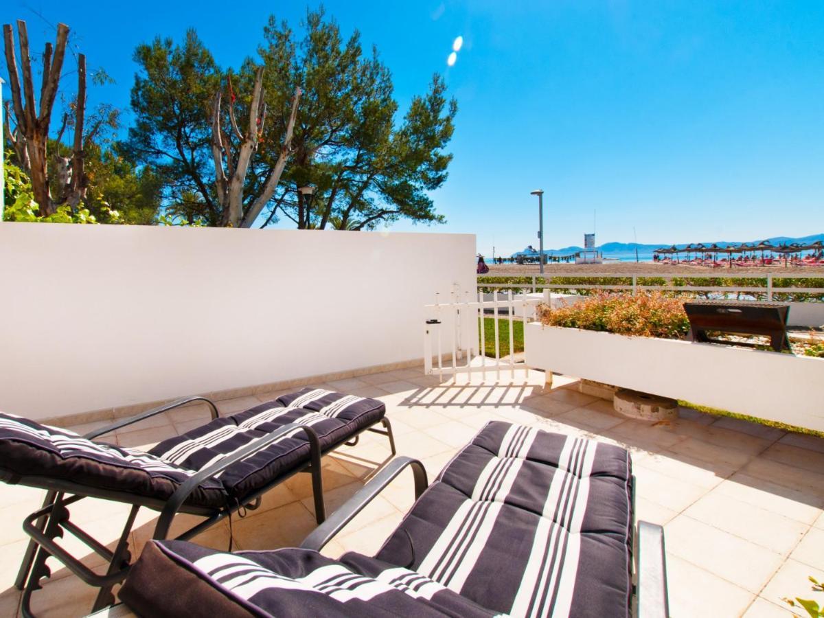 Apartment Oiza Sand Castle 24 At Alcudia Beach, Wifi And Aircon Buitenkant foto