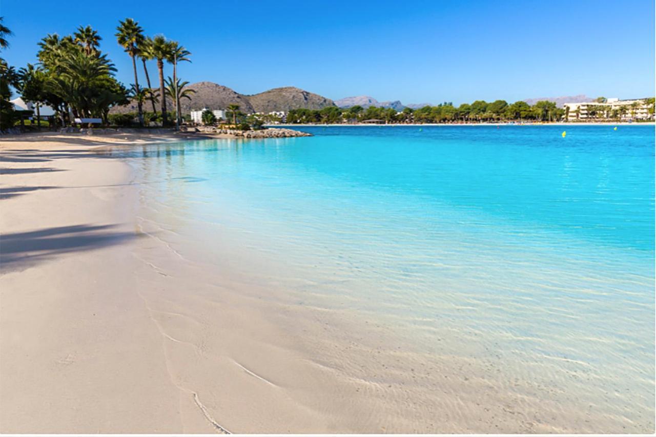 Apartment Oiza Sand Castle 24 At Alcudia Beach, Wifi And Aircon Buitenkant foto