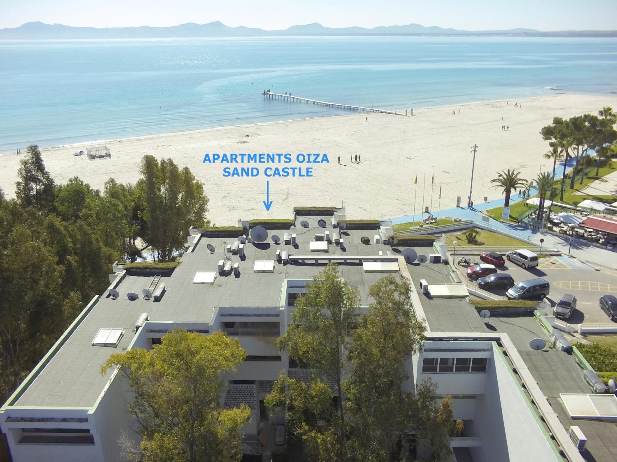 Apartment Oiza Sand Castle 24 At Alcudia Beach, Wifi And Aircon Buitenkant foto